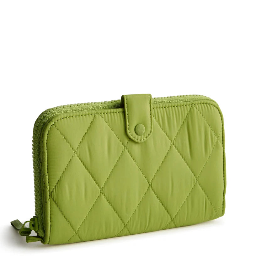 Vera Bradley Large Tab Wallet, Spinach Green